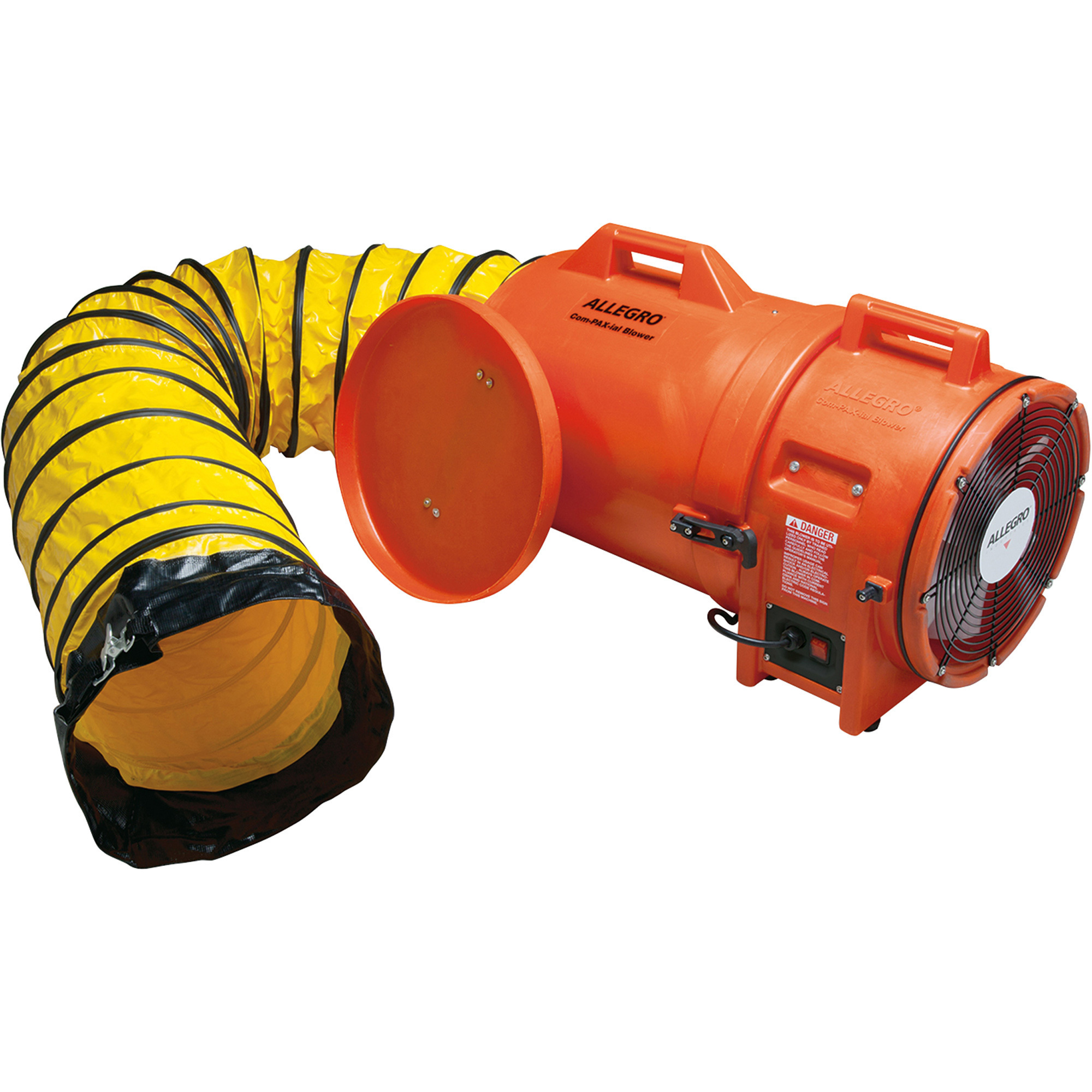 Allegro Plastic Compact Axial Blower,1842 CFM