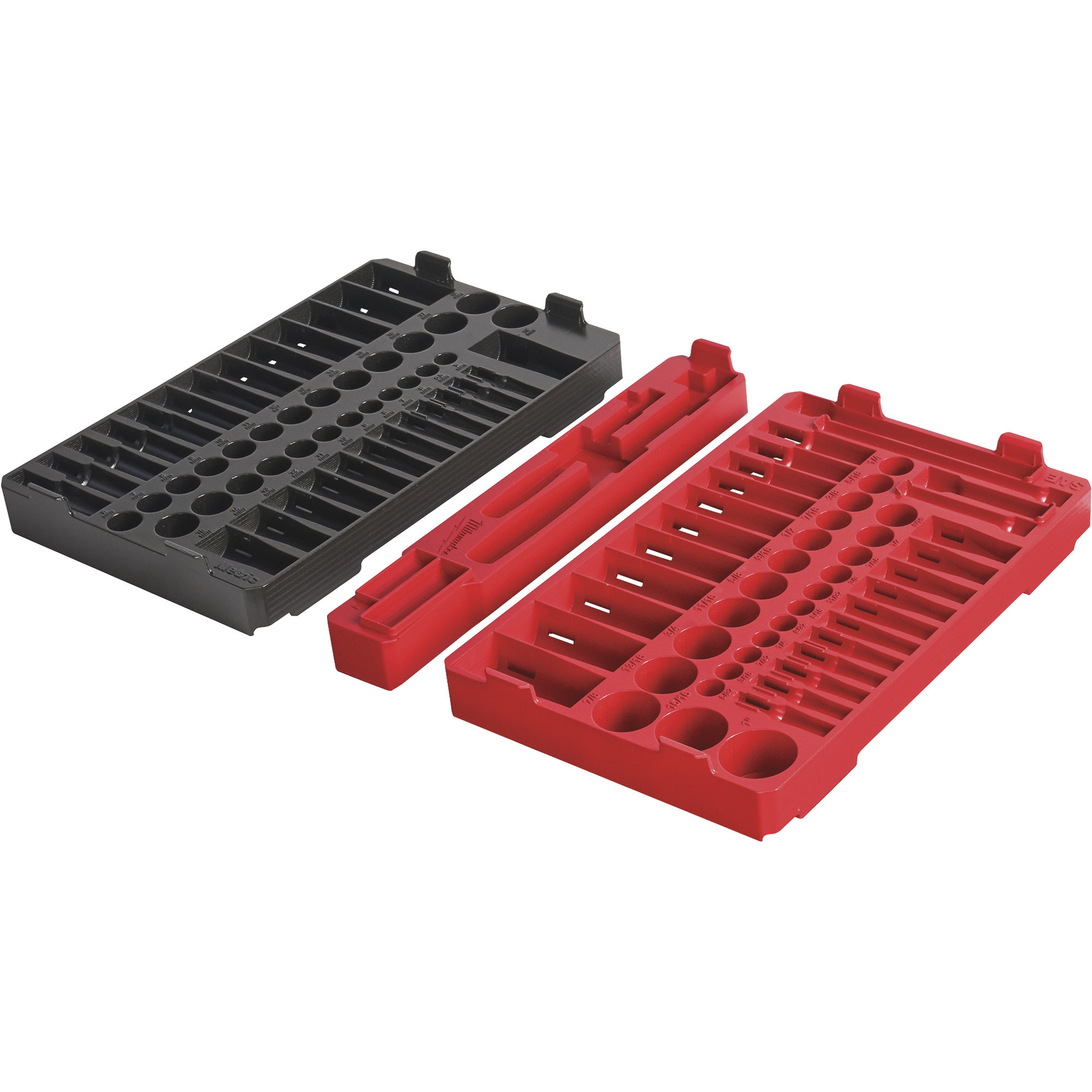 Milwaukee 106-Piece Socket Set Storage Trays, For Use with Item# 99478, Model 48-22-9486T