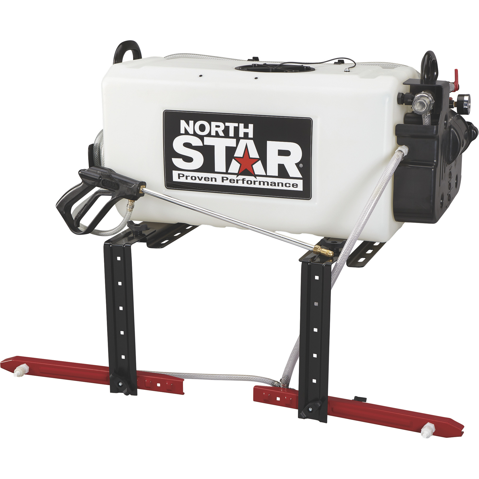 NorthStar ATV Broadcast and Spot Sprayer with 2-Nozzle Boomâ 26-Gallon Capacity, 2.2 GPM, 12 Volts