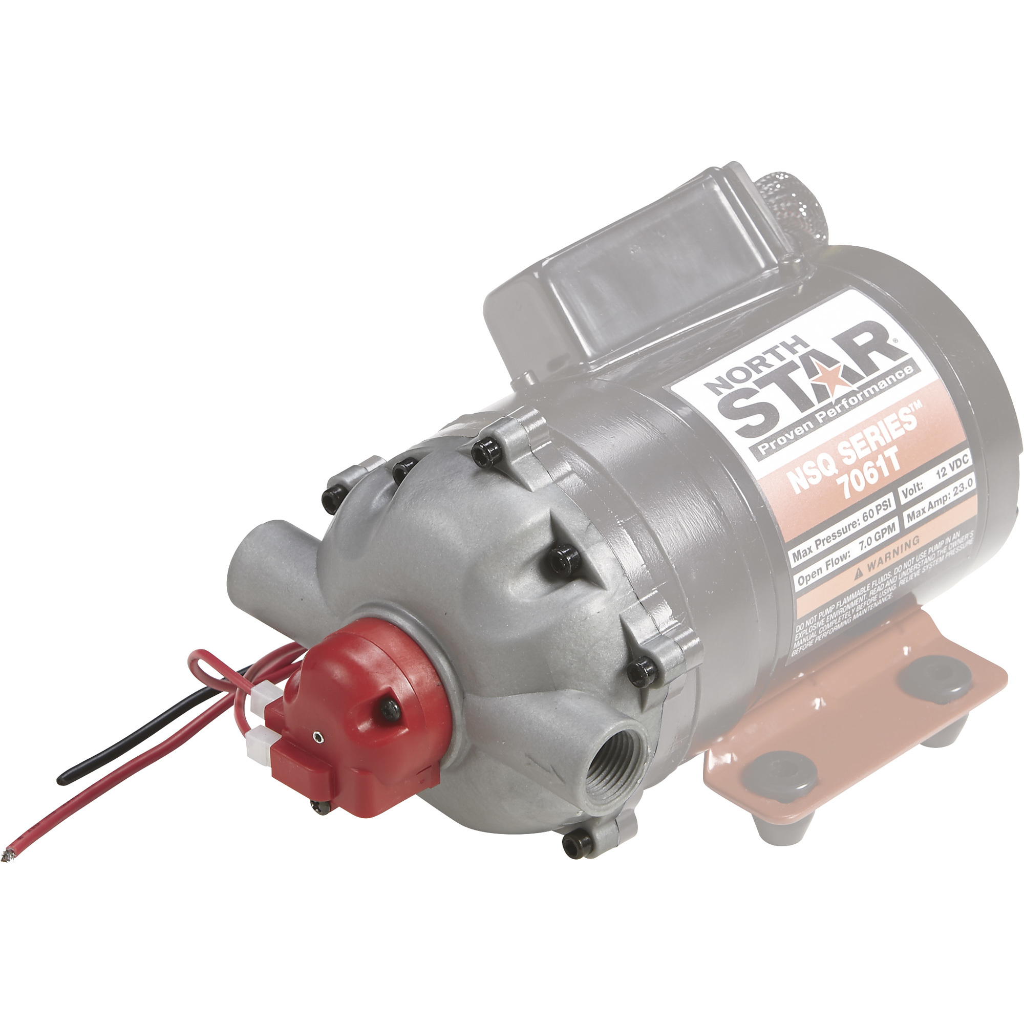 NorthStar Replacement Sprayer Pump Head â 7 GPM, 1/2Inch NPT Ports, 60 PSI, Model A2687061