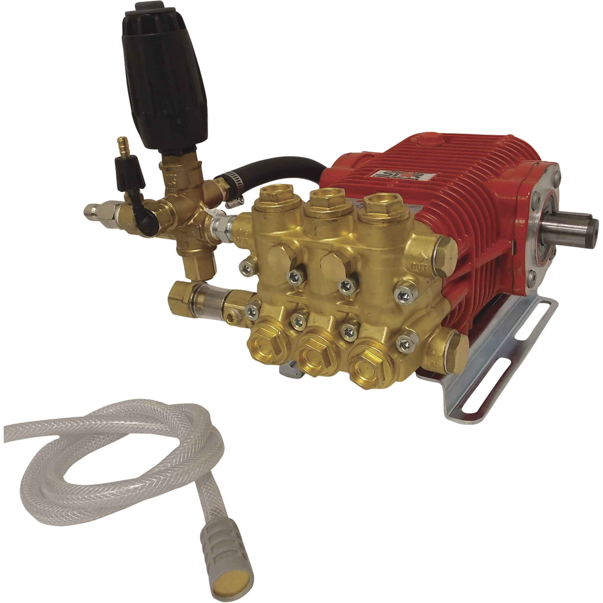NorthStar Easy Bolt-On Super High Flow Pressure Washer Pump, 3000 PSI, 5.0 GPM, Belt Drive, Model NSSHFB 5030