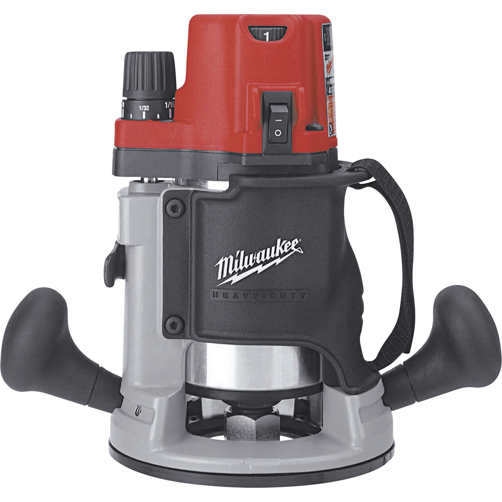 Milwaukee 2 1/4 HP Router, Electronic Variable Speed BodyGrip, Model 5616-20